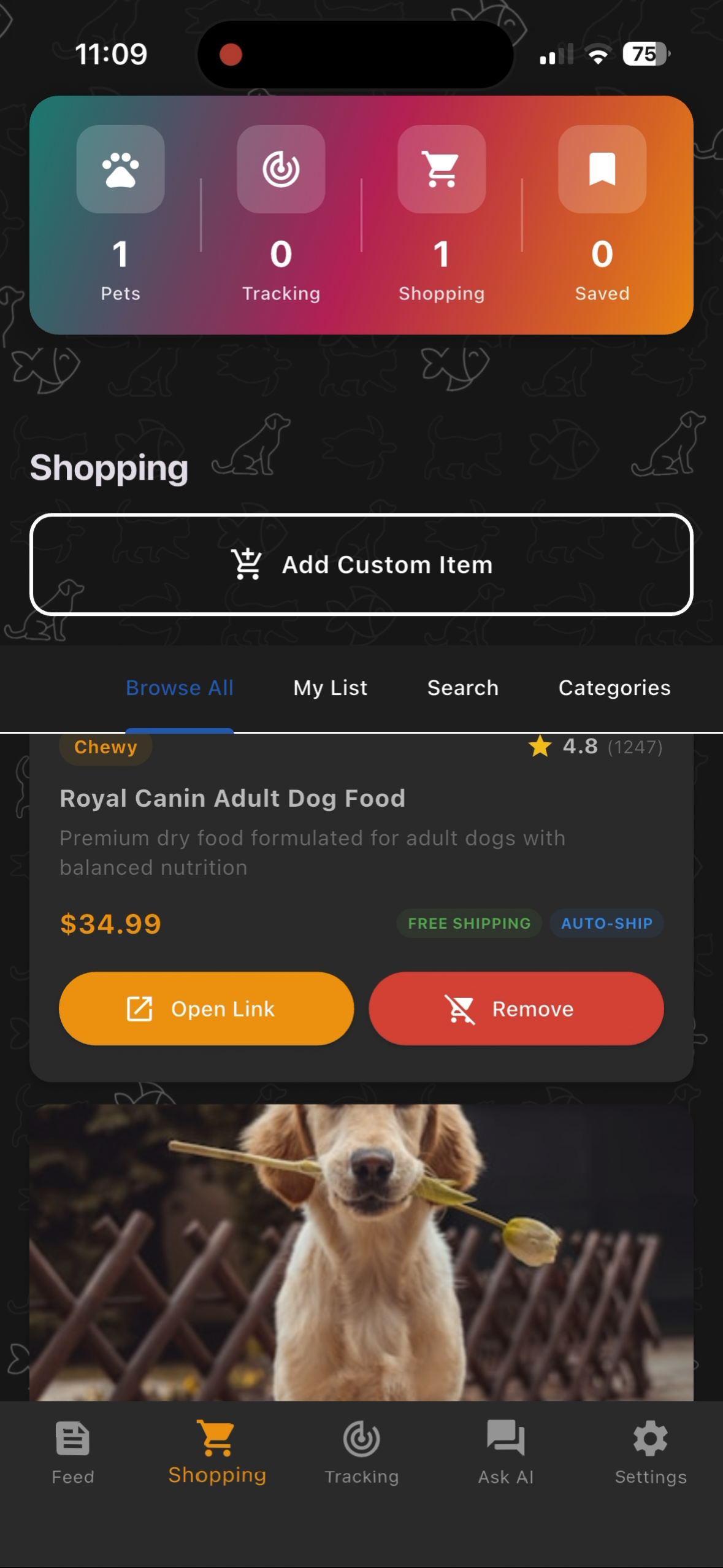 PetForm Settings