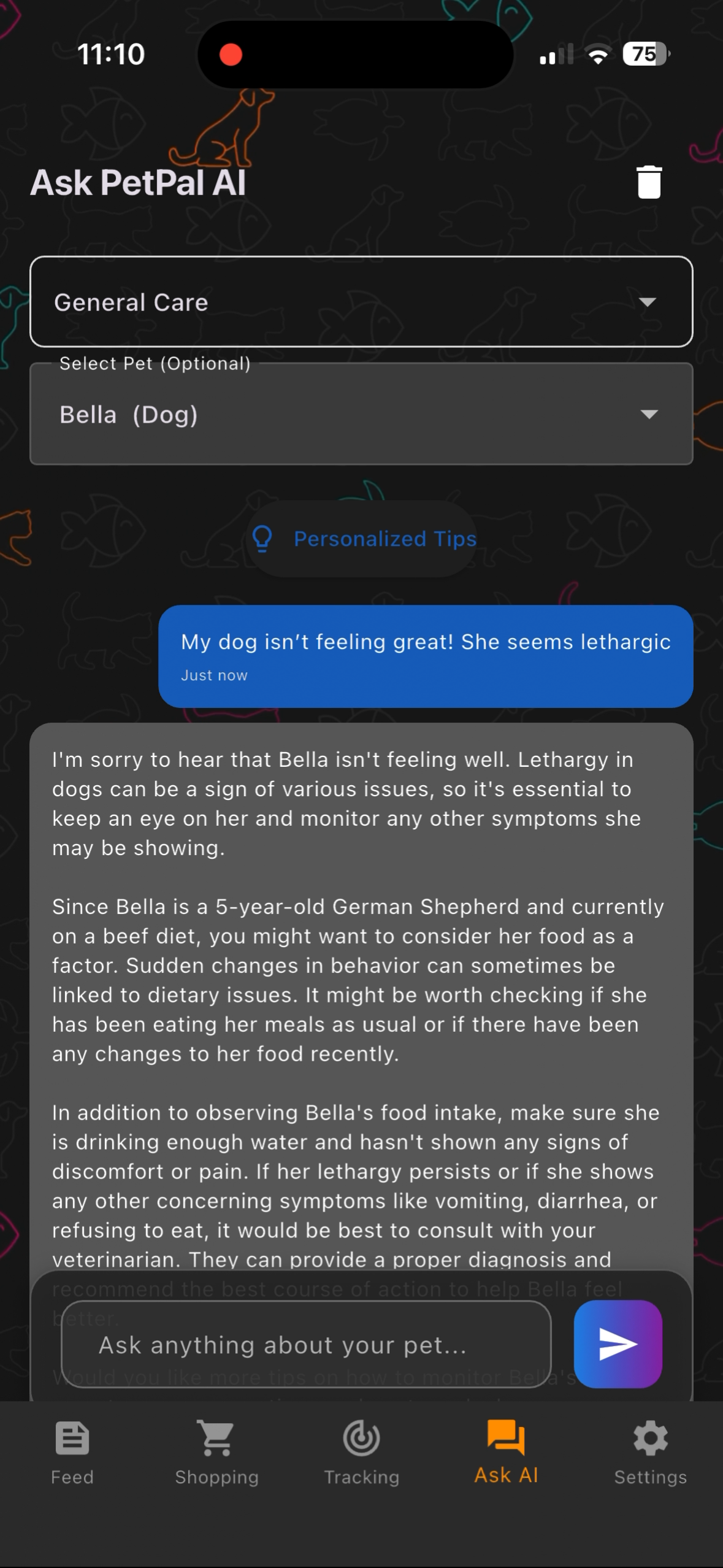 PetForm Feature 8